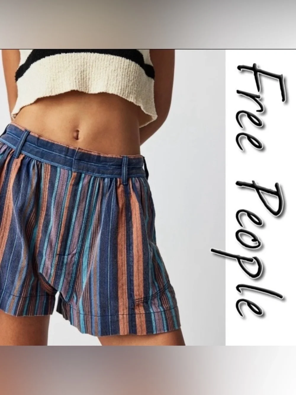 Free People Kahuna Pull On Harem Shorts S